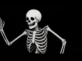 1 HOUR Dancing Skeletons Halloween Window Projector Decor