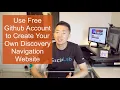Use Free Github Account to Create Your Own Bookmark Navigation Website Discovery Navigation