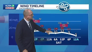NorCal forecast Winds whip the Valley through Saturday
