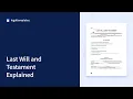 How to write fill out a Last Will