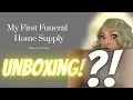 MY FIRST FUNERAL HOME SUPPLY PURCHASE Mortuary Makeup Unboxing