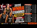 2026 WNBA Standings Today Regular Season Rankings Playoff Race