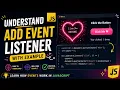JavaScript addEventListener Explained with Example Events in JavaScript for Beginners