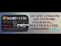 How to Unlock Boostmobile Alcatel Linkzone 2 MW43TM by Unlock Code 91 9362452824