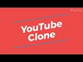 YouTube Clone Demo Django HTML CSS Javascript