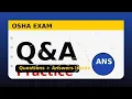 OSHA Exam Questions and Answers 2026 Pass Your 10 30 Hour Test PDF Guide
