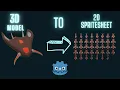 How You Can Make 2D Sprites with Blender