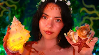 ASMR Mermaid Helps You Fall Asleep 🧜‍♀️🐚 🐙 (personal attention, layered sounds, bedtime story)