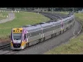 First Test Runs of 9 Car Trains on the RRL Vline s 160 DMU s VL23 VL63 VL07
