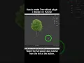 How to create Tree without plugin Blender 4 1 Tutorial