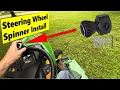 Tractor Steering Wheel Spinner Knob Install