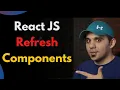 React Js How to REFRESH a Component Best Practice