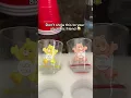 Care bear shot glasses