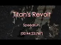 Minecraft Speedrun: Titan's Revolt (00:44:23;767)