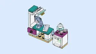 LEGO 562003 Instructions | Friends | Cat at vets | Magazine Gift