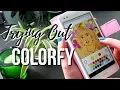 I Tried a COLORING APP for the First Time