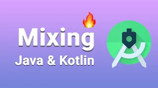 Mixing Java Kotlin in Android Studio Project