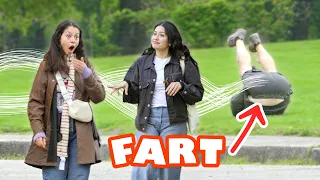 Hear That? The DOOKIE DOORBELL Rang! Funny FART Prank in NYC!!