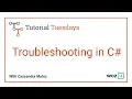 Woz U Learn to Code Troubleshooting a NullReferenceException in C