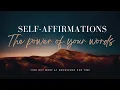 JANUARY Compilation SELF-AFFIRMATION Transform your life read these words aloud to yourself