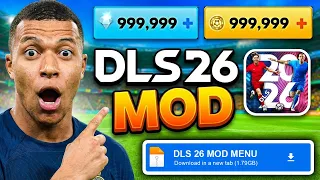🔥 DLS 26 H4CK3ADO ⚽ DIAMANTES & MONEDAS INFINITAS en Dream League Soccer 2026 MOD MENU (Android/iOS)