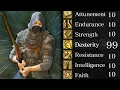 Breaking Dark Souls 1 By Only Leveling Dexterity