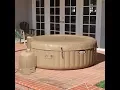 Intex Portable Pure Spa Inflatable Hot Tub Set Up Review Instructions Tutorial Guide