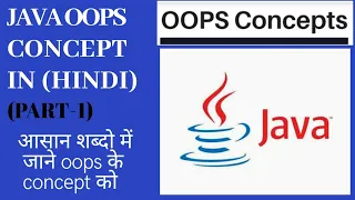 Java OOPs Concept in Hindi Part - Concept in tutorial