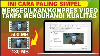 how to reduce video size on a laptop pc without reducing video quality