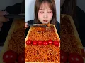 Download Lagu Asmr Mukbang, Food With Plate, Spicist Enoki Mushrooms, And Noodles Meatballs Spicy Yummy
