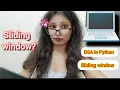 Sliding Window Technique Explained Fixed Variable Size Window Python Tutorial