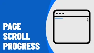 Arabic HTML CSS JavaScript Tutorials - Create Page Scroll Progress