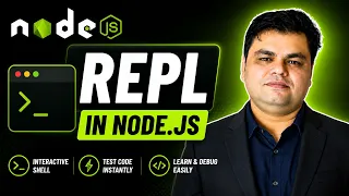 Part-9 Node js REPL Explained Test Debug Code Instantly Beginner Friendly