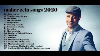 Thumbnail MAHER ZEIN SONGS 2020: NUMBER ONE FOR ME, I LOVE YOU SO, MAWLAYA, FORGIVE ME, PARADISE, FREEDOM.
