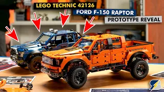 Cooler than the final version? A blue prototype of the LEGO Technic 42126 Ford F-150 Raptor!