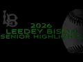 LEEDEY BASEBALL - Spring 2026 SENIOR Highlights