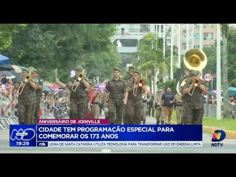 Aniversário de Joinville: desfile e programação especial marcam os 173 anos da cidade