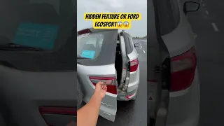 UNBELIEVABLE FORD ECOSPORT FEATURES CHOUDHARYMOTODEAL Ford Ecosport Feautre Hidden 