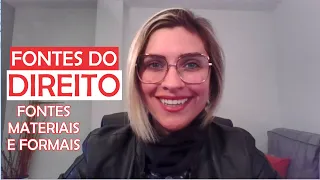 Fontes do Direito -  Prof. Fran - Descomplicando o Direito