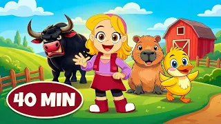 ⭐ COLETÂNEA 40 MINUTOS DE MÚSICA INFANTIL PARA CANTAR E DANÇAR | SONIA MOURA KIDS