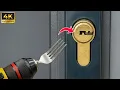 Download Lagu Emergency Door Opening Without Key😱!!Easy And Quick With A Fork