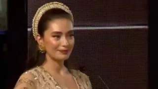 نسليهان أتاغول تتحدث العربيه من مهرجان الضيافه فى دبى 