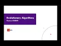 Evolutionary Algorithms - CGA Internship Presentation Series