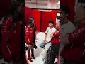 Download Lagu Lewis Hamilton, Leclerc And Nina Dobrev in GP Miami
