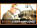 Juan Browne from Blancolirio shows me a 1952 Beechcraft Bonanza - am I buying my first Airplane