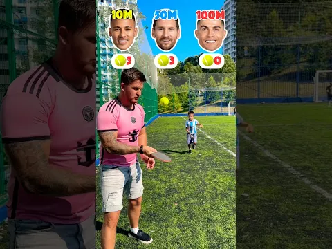 10m | 50m | 100m ⚽️Who’s faster?