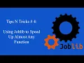 Tips N Tricks Using joblib to speed up almost any function example 1