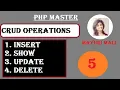 Tutorial5 Delete data in database using PHP MySQL Programming Guru Mayuri Mali Must Watch