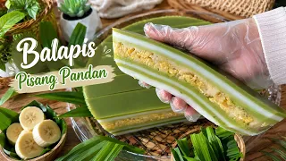 TERNYATA SEMUDAH INI BUAT BALAPIS PISANG PANDAN KHAS MANADO | WANGI PANDAN ASLI ENAK KEBANGETAN 