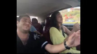 شاهد فيديو هدير عبد الرازق مع شاب تريند أون ذا ران داخل سيارة يشعل السوشيال ميديا 